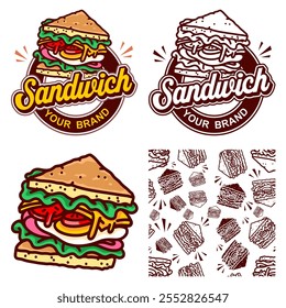 logo, Noddle plate, hot, bar, fire, lettering, splash, logotype design. Hand drawn vector illustration