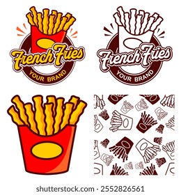 logo, Noddle plate, hot, bar, fire, lettering, splash, logotype design. Hand drawn vector illustration