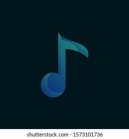 logo note. Note in Flame Music sound Logotype design vector template.
melody Logotype concept icon.