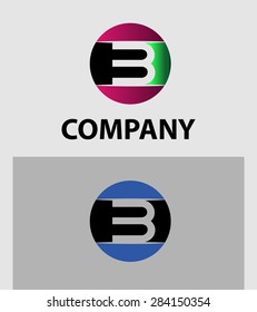Logo number 3 vector design template 