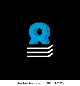 The logo is the NUMBER 8. The bottom is made of 3 horizontal lines.