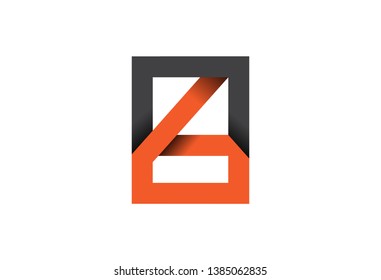 logo number 86 flat square
