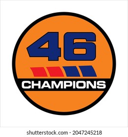 the logo from number four of the six champions is good for the sport competition trophy logo reference