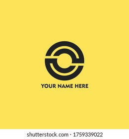 Logo O Circle Simple Vector