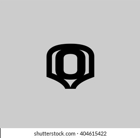 Logo O letter Vector illustration, eps 10
