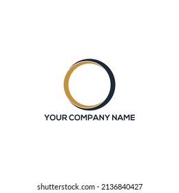 logotipo o estilo nuevo color oro y navegación