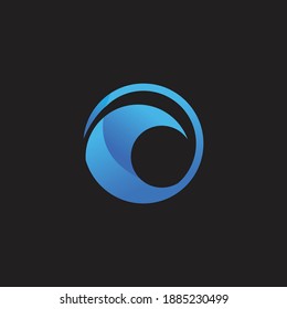 logo ocean icon templet vector 