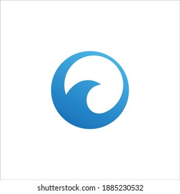logo ocean icon templet vector 