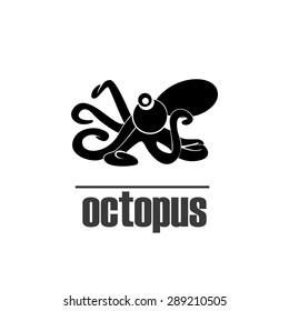 Logo Octopus Stock Vector (Royalty Free) 289210505 | Shutterstock