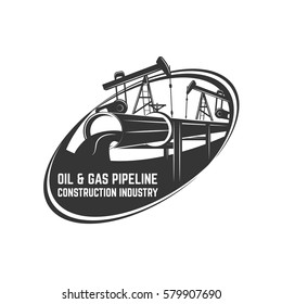 Logo Oil & Gas Pipeline Construction Industry