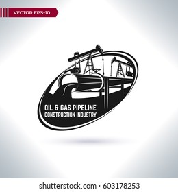 Logo Oil and Gas Pipeline Construction Industry