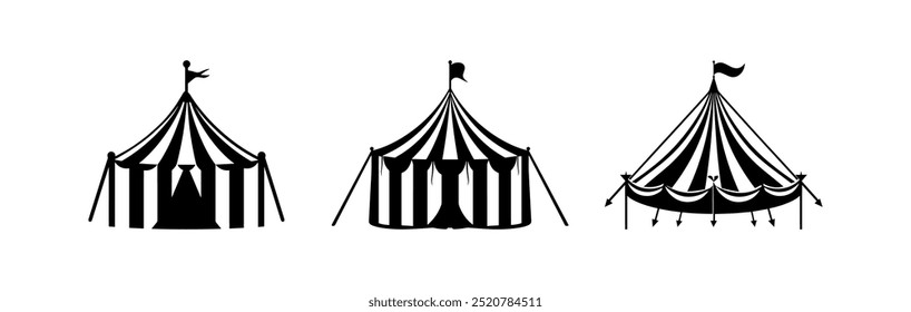 logo of an old circus tent