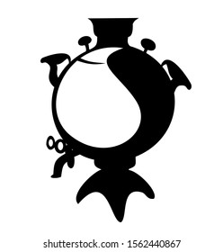 Logo of the old samovar
