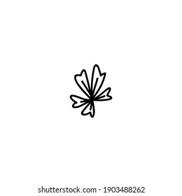 logo for online shop, flower shop, spa salon. Contemporary modern trendy vector logo. Highlight cover background. Beauty icon.