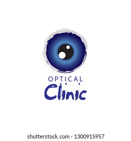 Logo Optical Clinic Idea Ophthalmic Clinic Stock Vector (Royalty Free ...