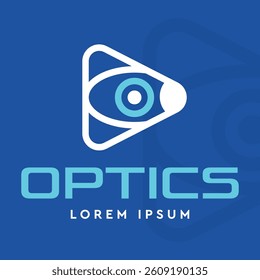 A logo of optics shop