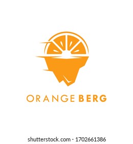 Logo Orange Berg, Fruits, IceBerg