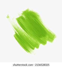 Logo Organic Green Brush Paint Background Stock Vector (Royalty Free ...