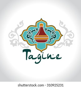 The logo of the Oriental restaurant, tagine 3