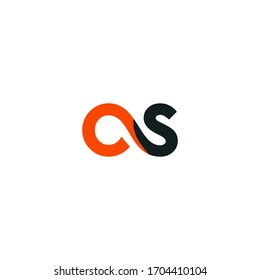 logo OS infinity icon vector