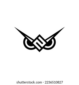 The logo is the owl head. Or 2 number. unique an elegant.