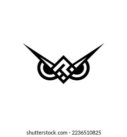 The logo is the owl head. Or 7 number. unique an elegant.