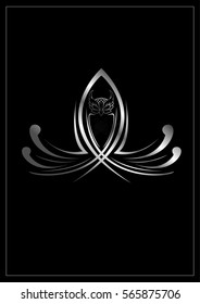 Logo owl in octopus silhouette