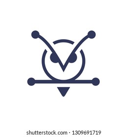 logo owl vector
