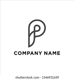 logo p abstract