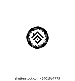 Logo p initial p property pointer capital