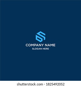 Logo. P Vector Design with