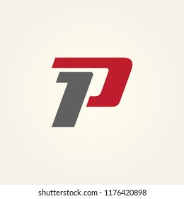 logo P vector. icon P abstract. alphabet symbol