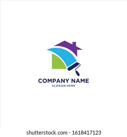 logo Painters choice,house paint,repair,painting services,painting logo,home,house,Vector logo template