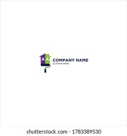 logo Painters choice,house paint,repair,painting services,painting logo,home,house,Vector logo template