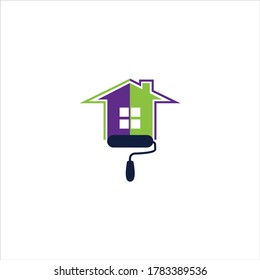 logo Painters choice,house paint,repair,painting services,painting logo,home,house,Vector logo template