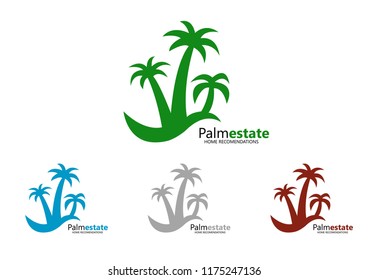 Logo Palm Estate