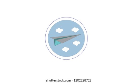 logo paper plane