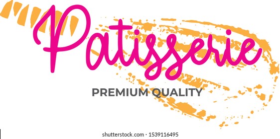 Logo for patisserie with whisk sign