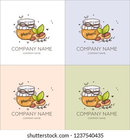 logo peanut butter jar