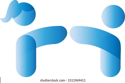 
Logo of people being supportive