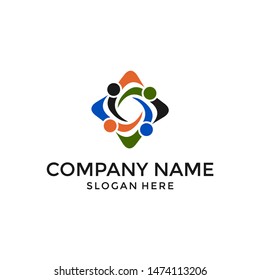 logo people human vector graphic