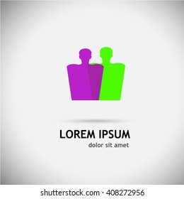 logo people. Vector