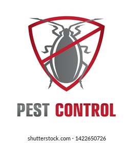 Logo Pest Insect Control Company Stock Vector (Royalty Free) 1422650726