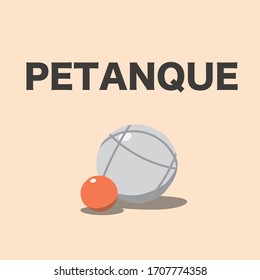 ein Boule-Logo - Vektorillustration