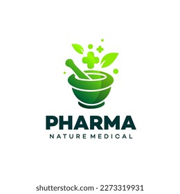logo pharmacy vector template illustration