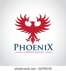 Logo phoenix,Phoenix logo,Eagle logo,Vector logo template