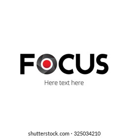 logo photography black red