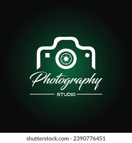 Logo for photography studio and creative photography logotype