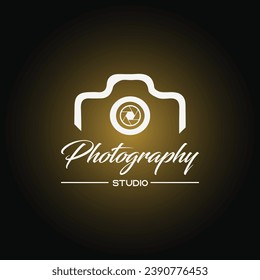 Logo for photography studio and creative photography logotype