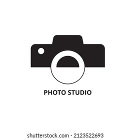 Logo for photography studio Free Vector